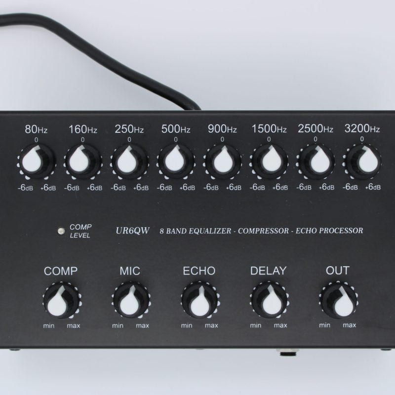 8-band EQ for Yaesu, Kenwood etc (v.4) - DB6QW Electronics